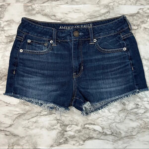American Eagle Tomgirl Shortie Cut Off Shorts 2